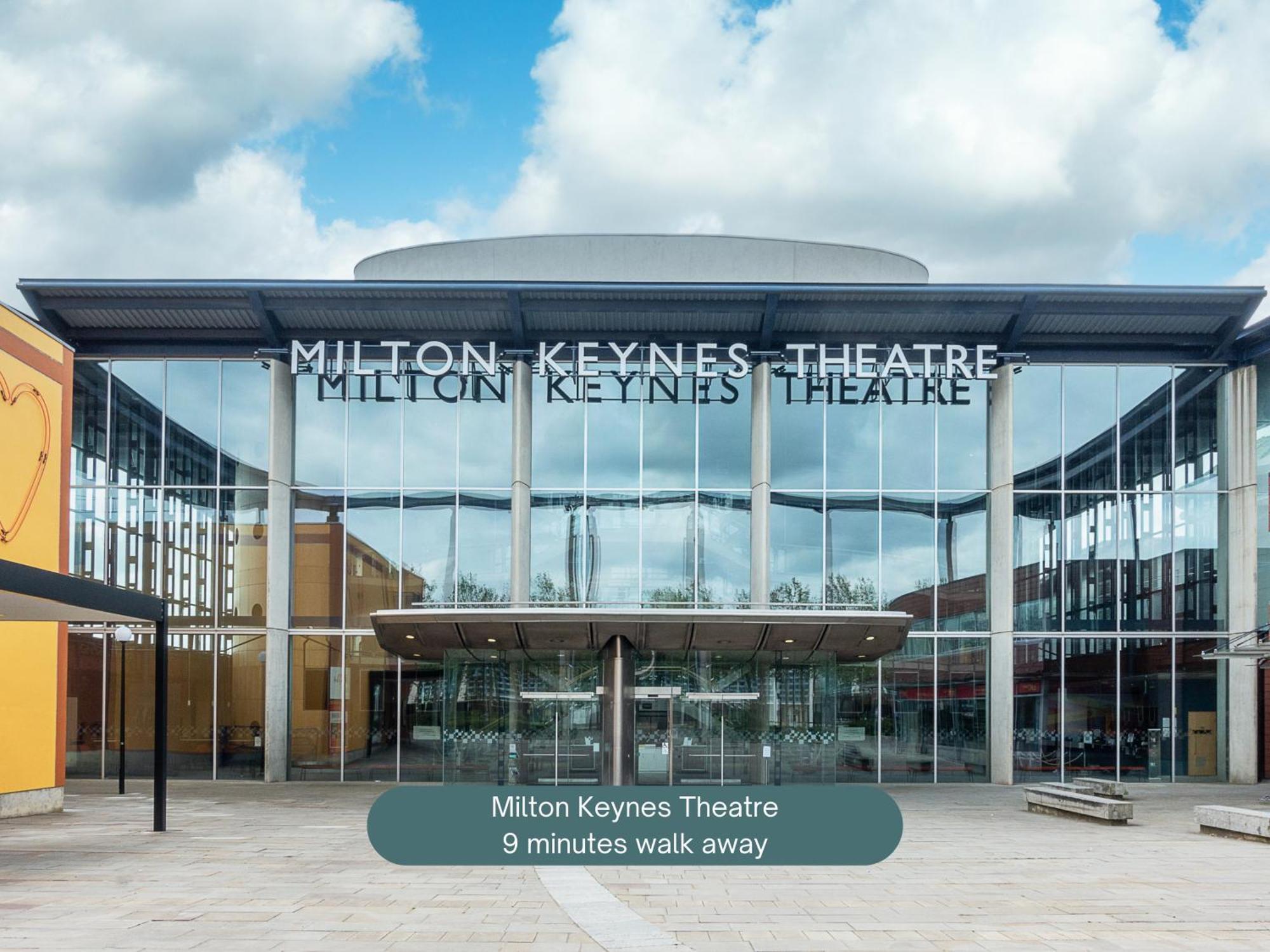 Penthouse Apartment - City Centre - Secure Parking, Balcony, Self-Check-In, Fast Wifi And Smart Tv With Netflix By Yoko Property Milton Keynes Exteriör bild