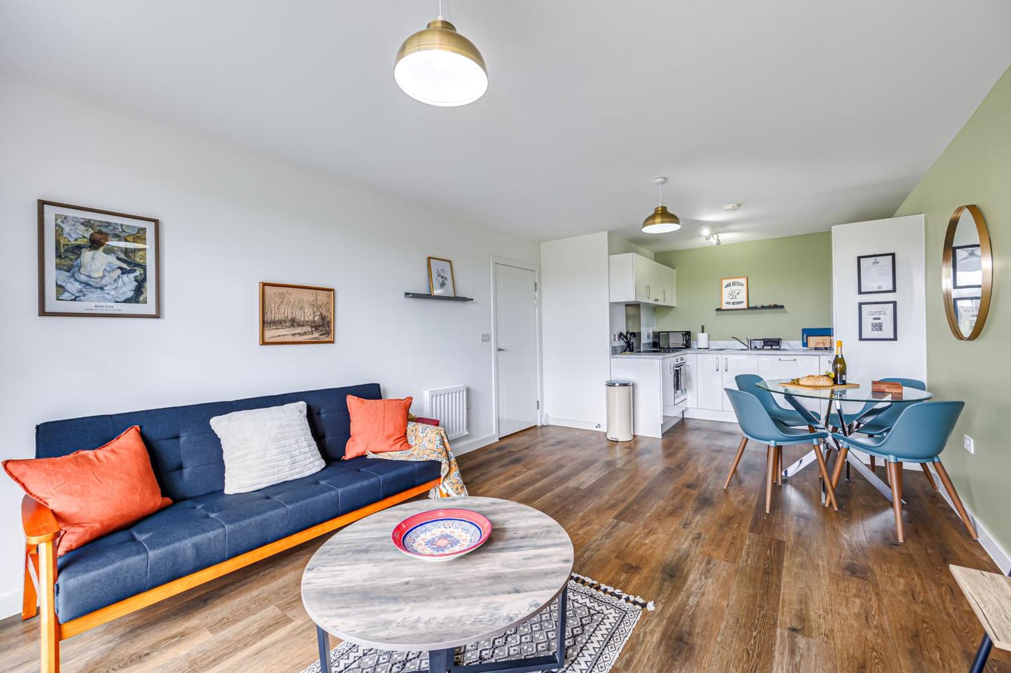 Penthouse Apartment - City Centre - Secure Parking, Balcony, Self-Check-In, Fast Wifi And Smart Tv With Netflix By Yoko Property Milton Keynes Exteriör bild