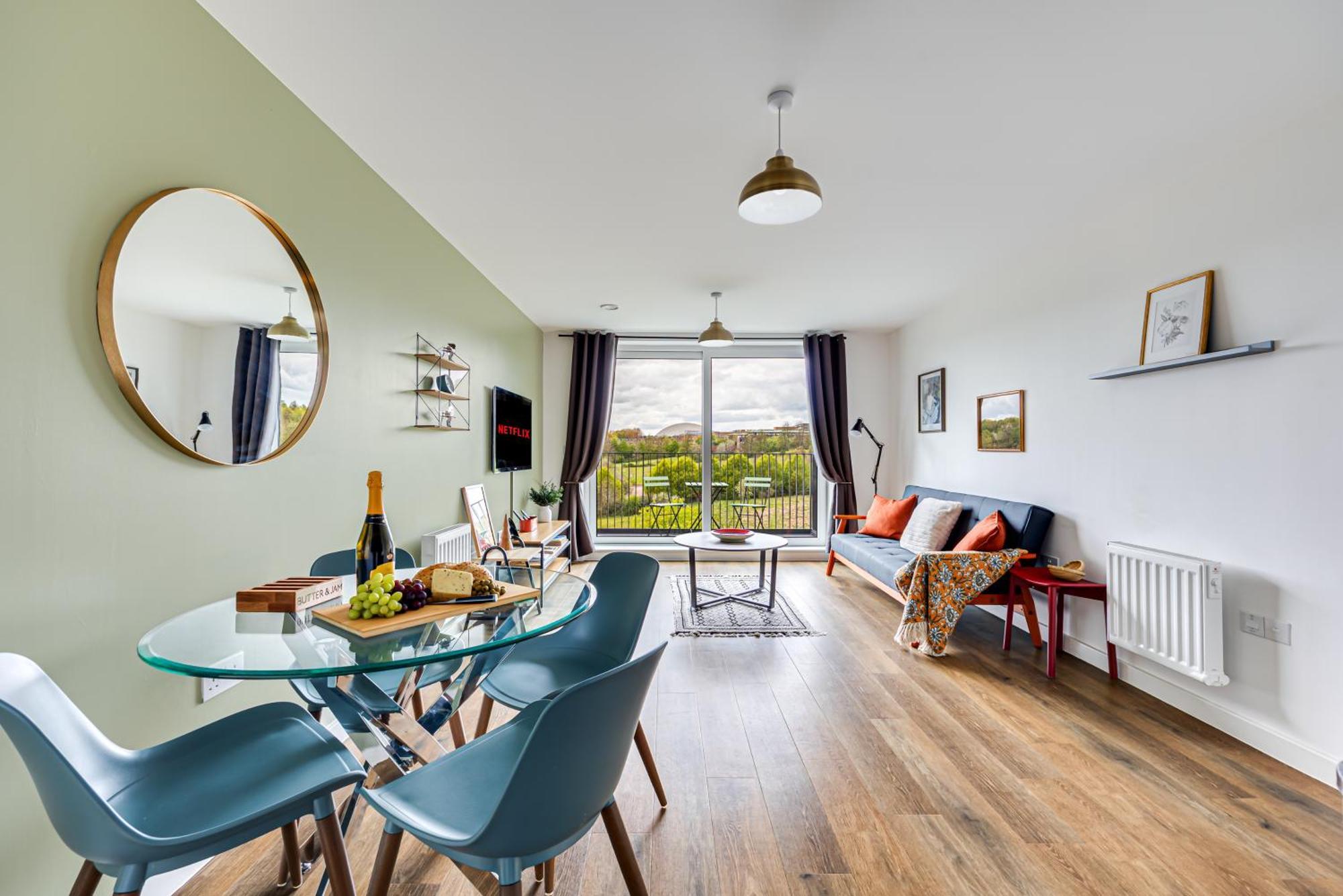Penthouse Apartment - City Centre - Secure Parking, Balcony, Self-Check-In, Fast Wifi And Smart Tv With Netflix By Yoko Property Milton Keynes Exteriör bild
